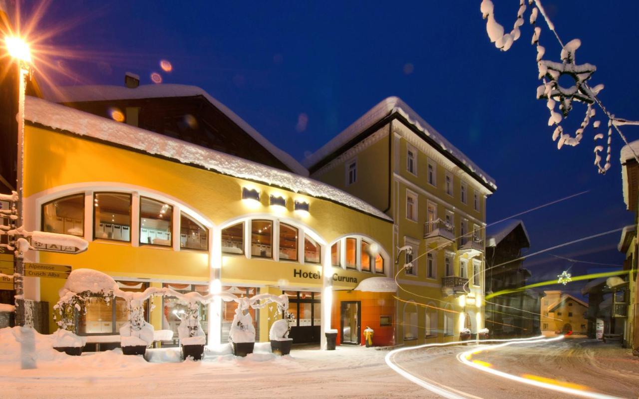 Garni Wohlfühlhotel Curuna Scuol Exterior foto