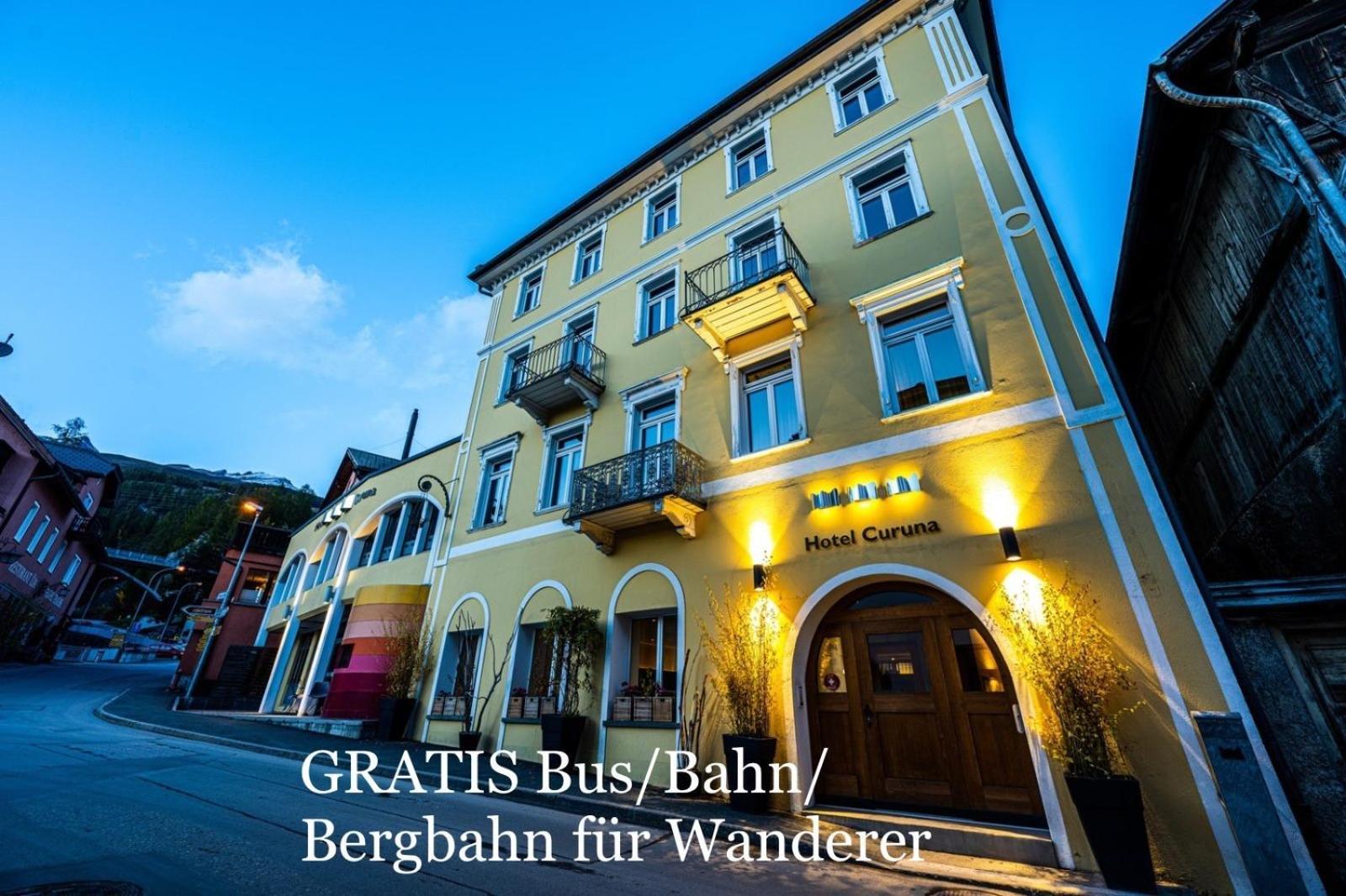 Garni Wohlfühlhotel Curuna Scuol Exterior foto
