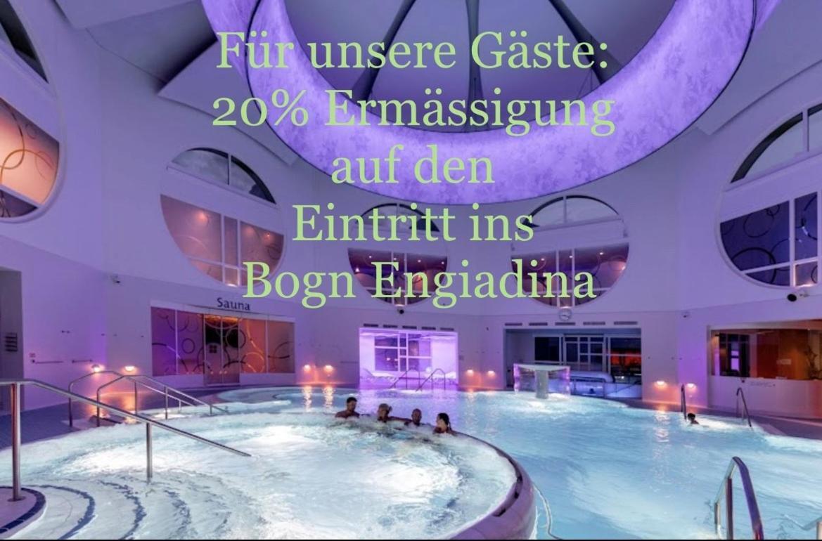 Garni Wohlfühlhotel Curuna Scuol Exterior foto