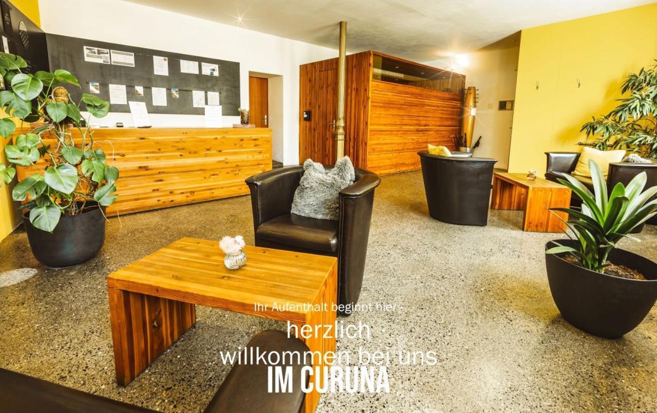 Garni Wohlfühlhotel Curuna Scuol Exterior foto
